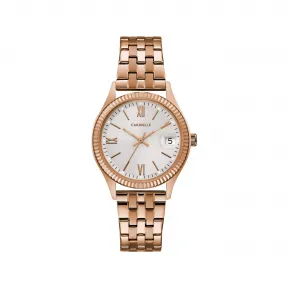 宝路华/Bulova Caravelle系列 32 MM 不锈钢 石英机芯 手表 44M115