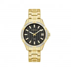 宝路华/Bulova Caravelle系列 36 MM 不锈钢 石英机芯 手表 44M116