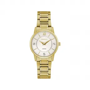 宝路华/Bulova Caravelle系列 30 MM 不锈钢 石英机芯 手表 44P102