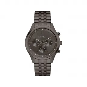 宝路华/Bulova Caravelle系列 41 MM 不锈钢 石英机芯 手表 45A141