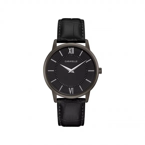 宝路华/Bulova Caravelle系列 39 MM 不锈钢 石英机芯 手表 45A147