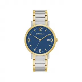 宝路华/Bulova Caravelle系列 39 MM 不锈钢 石英机芯 手表 45A149