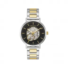 宝路华/Bulova Caravelle系列 39.5 MM 不锈钢 自动机械机芯 手表 45A152