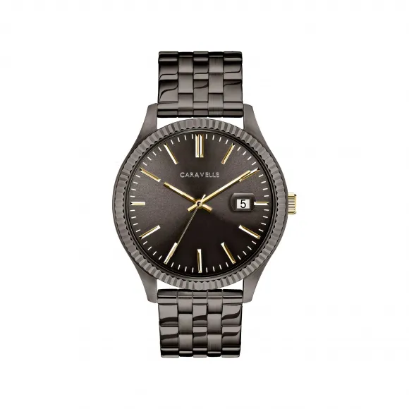 宝路华/Bulova Caravelle系列 41 MM 不锈钢 石英机芯 手表 45B149