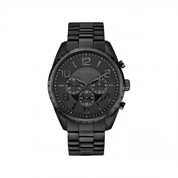 宝路华/Bulova Caravelle系列 44 MM 不锈钢 石英机芯 手表 45B150