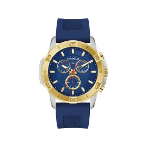 宝路华/Bulova Caravelle系列 44 MM 不锈钢 石英机芯 手表 45B161