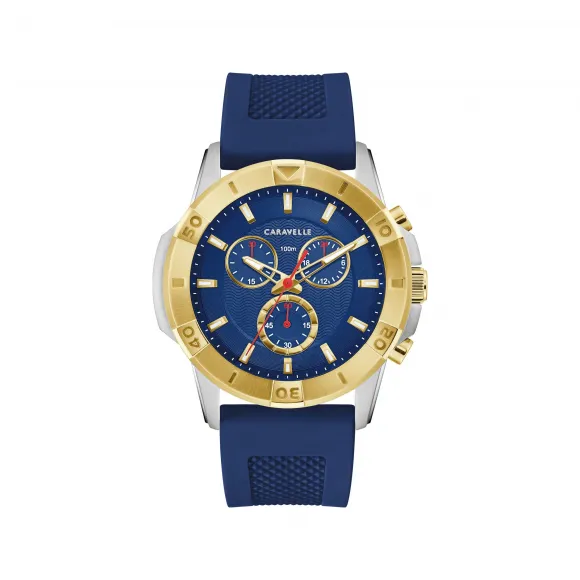 宝路华/Bulova Caravelle系列 44 MM 不锈钢 石英机芯 手表 45B161