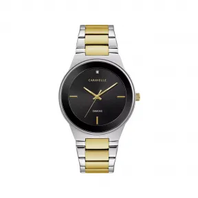 宝路华/Bulova Caravelle系列 40 MM 不锈钢 石英机芯 手表 45D107