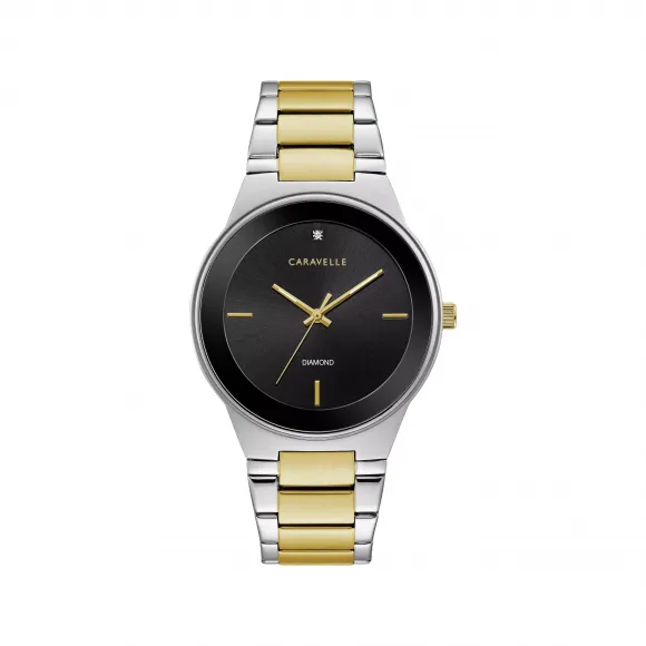 宝路华/Bulova Caravelle系列 40 MM 不锈钢 石英机芯 手表 45D107