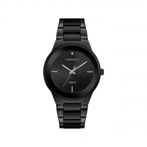 宝路华/Bulova Caravelle系列 40 MM 不锈钢 石英机芯 手表 45D108