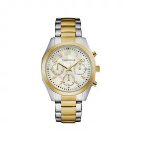 宝路华/Bulova Caravelle系列 36 MM 不锈钢 石英机芯 手表 45L169