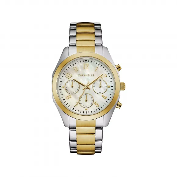 宝路华/Bulova Caravelle系列 36 MM 不锈钢 石英机芯 手表 45L169