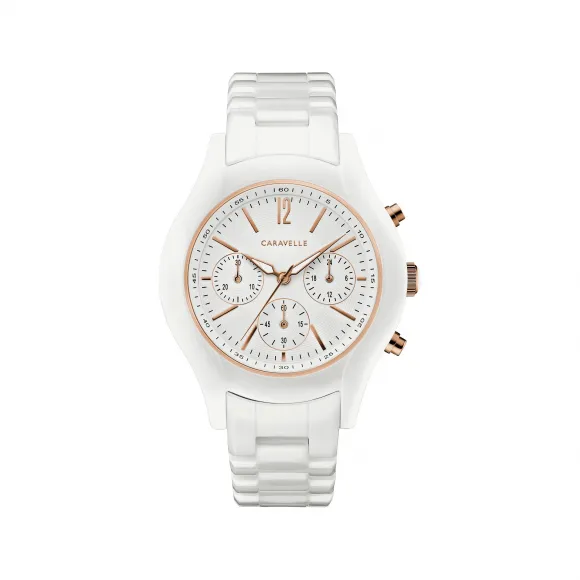 宝路华/Bulova  39 MM 陶瓷 石英机芯 手表 45L174