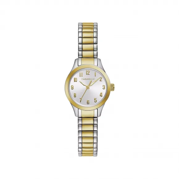 宝路华/Bulova Caravelle系列 24 MM 不锈钢 石英机芯 手表 45L177