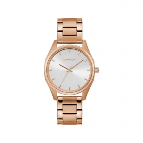 宝路华/Bulova Modern系列 36 MM 不锈钢 石英机芯 手表 45L179