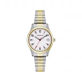 宝路华/Bulova Caravelle系列 30 MM 不锈钢 石英机芯 手表 45M111