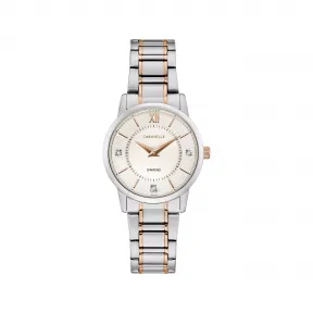 宝路华/Bulova Caravelle系列 30 MM 不锈钢 石英机芯 手表 45P110