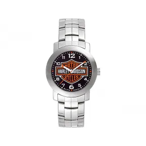 宝路华/Bulova  38 MM 不锈钢 石英机芯 手表 76A019