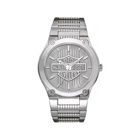 宝路华/Bulova Harley-Davidson®系列 43 MM 不锈钢 石英机芯 手表 76A134