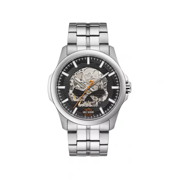 宝路华/Bulova  43 MM 不锈钢 自动机械机芯 手表 76A158