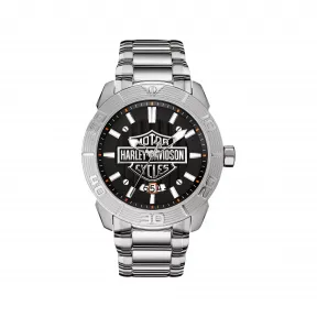 宝路华/Bulova  44 MM 不锈钢 石英机芯 手表 76B169