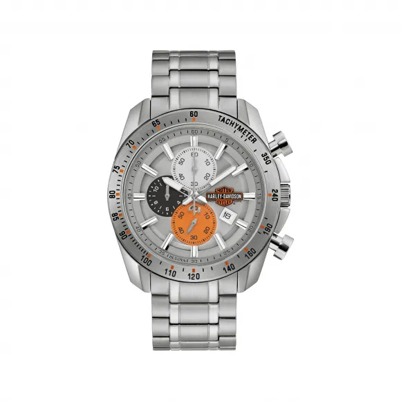 宝路华/Bulova  44 MM 不锈钢 石英机芯 手表 76B186