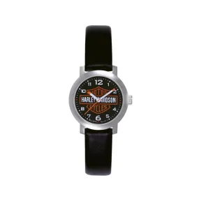 宝路华/Bulova Harley-Davidson®系列 30 MM 不锈钢 石英机芯 手表 76L10