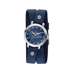 宝路华/Bulova Harley-Davidson®系列 30 MM 不锈钢 石英机芯 手表 76L189