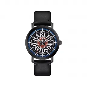 宝路华/Bulova Harley-Davidson®系列 40 MM 不锈钢 石英机芯 手表 78A120