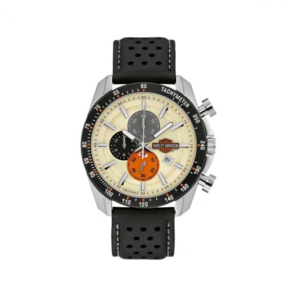 宝路华/Bulova  44 MM 不锈钢 石英机芯 手表 78B154