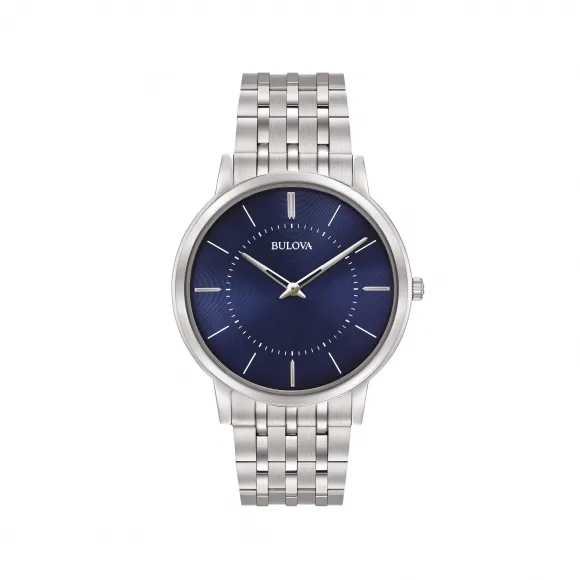 宝路华/Bulova Classic系列 40.00 MM 不锈钢 石英机芯 男表 96A188