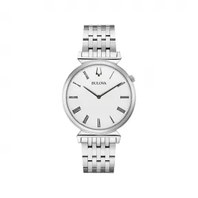 宝路华/Bulova  38 MM 不锈钢 石英机芯 手表 96A232