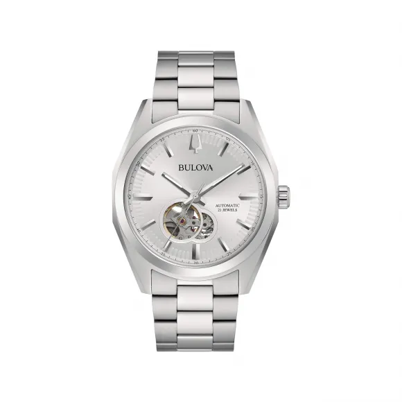 宝路华/Bulova Surveyor系列 42.00 MM 不锈钢 自动机械机芯 男表 96A274