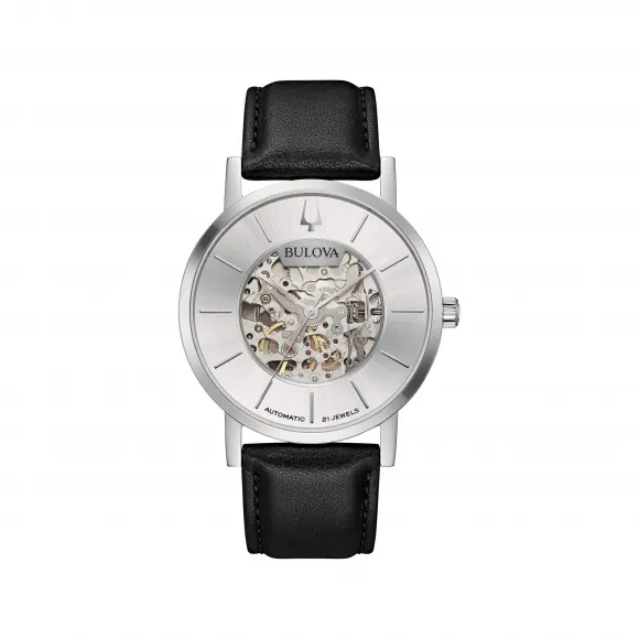 宝路华/Bulova Clipper系列 42.00 MM 不锈钢 自动机械机芯 男表 96A278