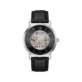 宝路华/Bulova Clipper系列 42.00 MM 不锈钢 自动机械机芯 男表 96A279