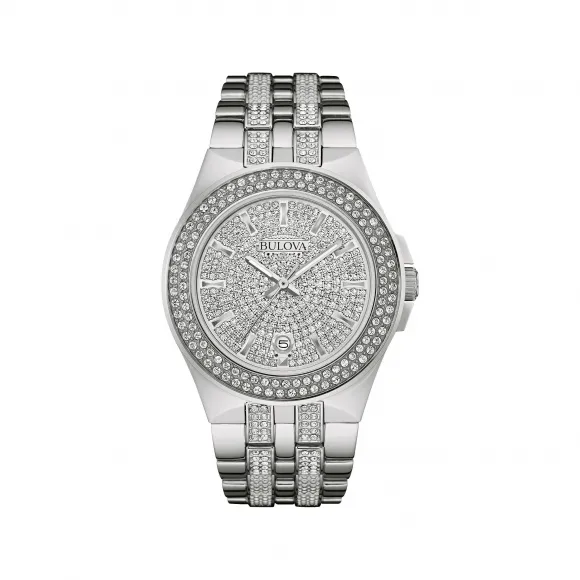 宝路华/Bulova  42 MM 不锈钢 石英机芯 手表 96B235