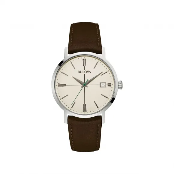 宝路华/Bulova Aerojet系列 39.00 MM 不锈钢 石英机芯 男表 96B242