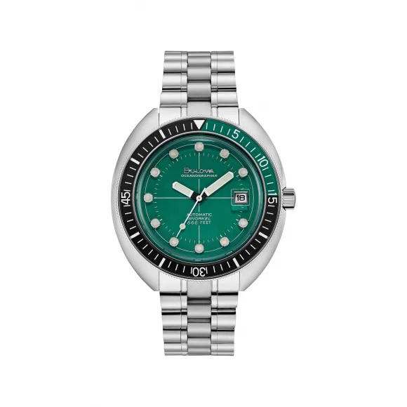 宝路华/Bulova Archive系列 44 mm 不锈钢 自动机械机芯 男表 96B322