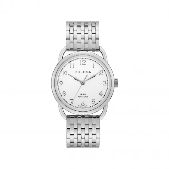 宝路华/Bulova  38.5 MM 不锈钢 自动机械机芯 手表 96B326