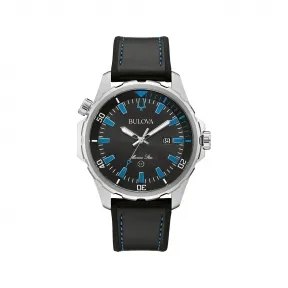 宝路华/Bulova Marine Star 系列 43 mm 不锈钢 石英机芯 男表 96B337