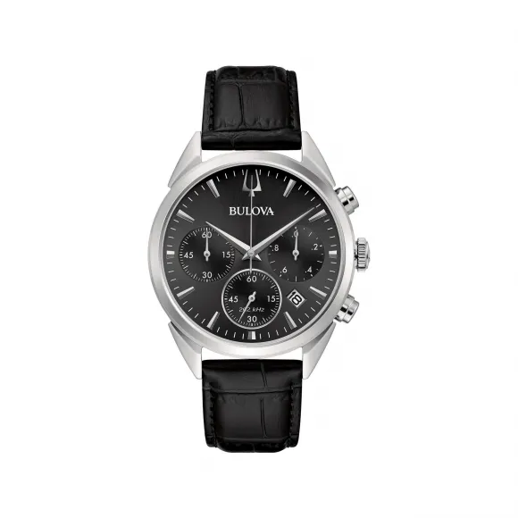 宝路华/Bulova High-Precision系列 42.00 MM 不锈钢 石英机芯 男表 96B371