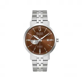 宝路华/Bulova Classic Automatic 系列 41 mm 不锈钢 自动机械机芯 男表 96B375