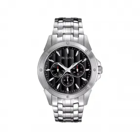 宝路华/Bulova  43 MM 不锈钢 石英机芯 手表 96C107