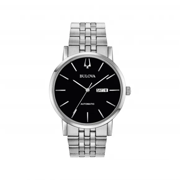 宝路华/Bulova Clipper系列 42.00 MM 不锈钢 自动机械机芯 男表 96C132