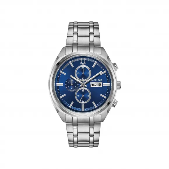 宝路华/Bulova Surveyor系列 42.00 MM 不锈钢 石英机芯 男表 96C136