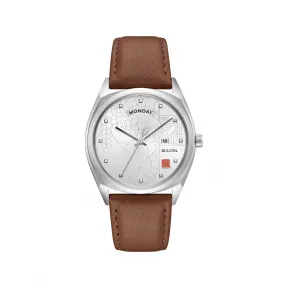 宝路华/Bulova  39 MM 不锈钢 石英机芯 手表 96C138