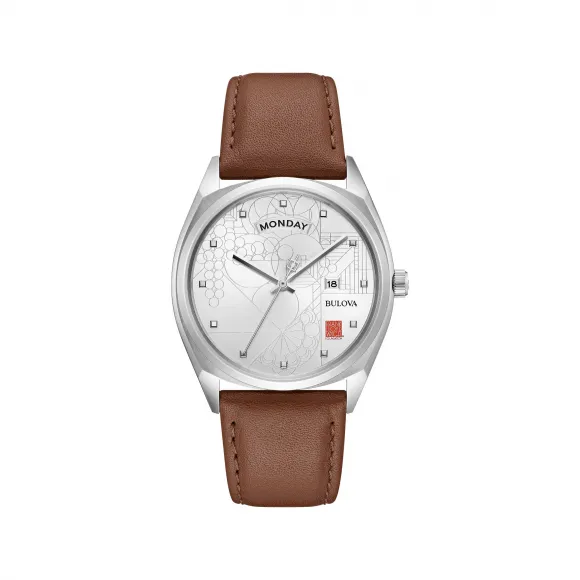 宝路华/Bulova  39 MM 不锈钢 石英机芯 手表 96C138