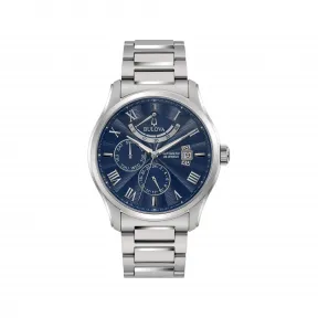 宝路华/Bulova Maquina系列 43.00 MM 不锈钢 自动机械机芯 男表 96C147