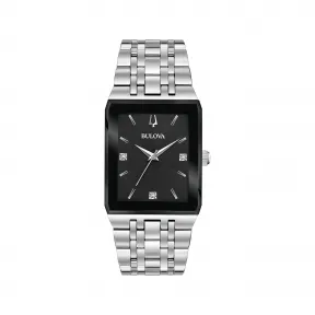 宝路华/Bulova  30.5 MM 不锈钢 石英机芯 手表 96D145