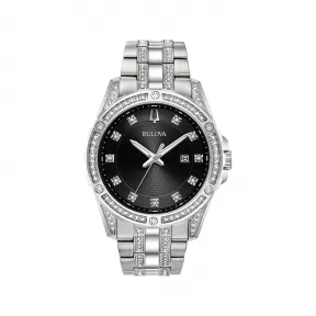 宝路华/Bulova  43 MM 不锈钢 石英机芯 手表 96K105